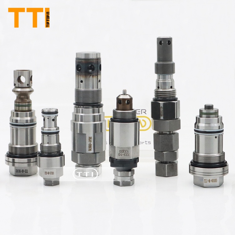 PC100 PC130-7 PC200-7 PC220-8 Excavator Relief Valve Main Relief Valve ...