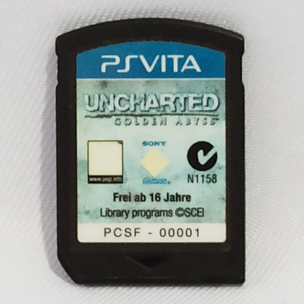 CART ONLY Uncharted Golden Abyss PS Vita PlayStation Vita Video Game |  Shopee Philippines