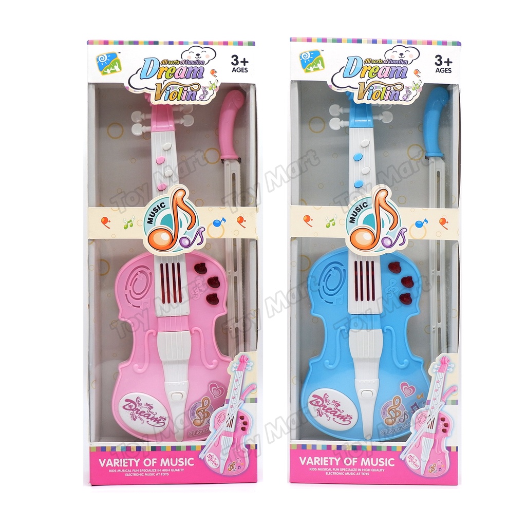 Lucky2024 Play Musical Battery Musical Lights Flashing 12 Violin