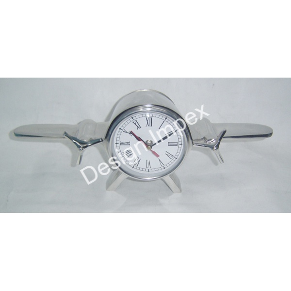 DD Desk Decorative Destop Clock Aluminum Metal Super Aircrafts Model ...