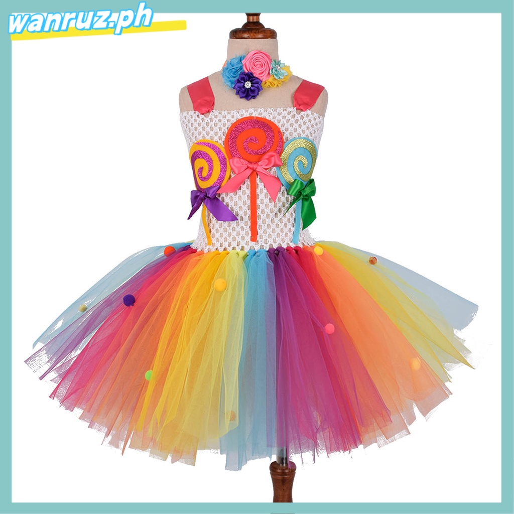 Children's Candy Dress Party Costume Princess Dress