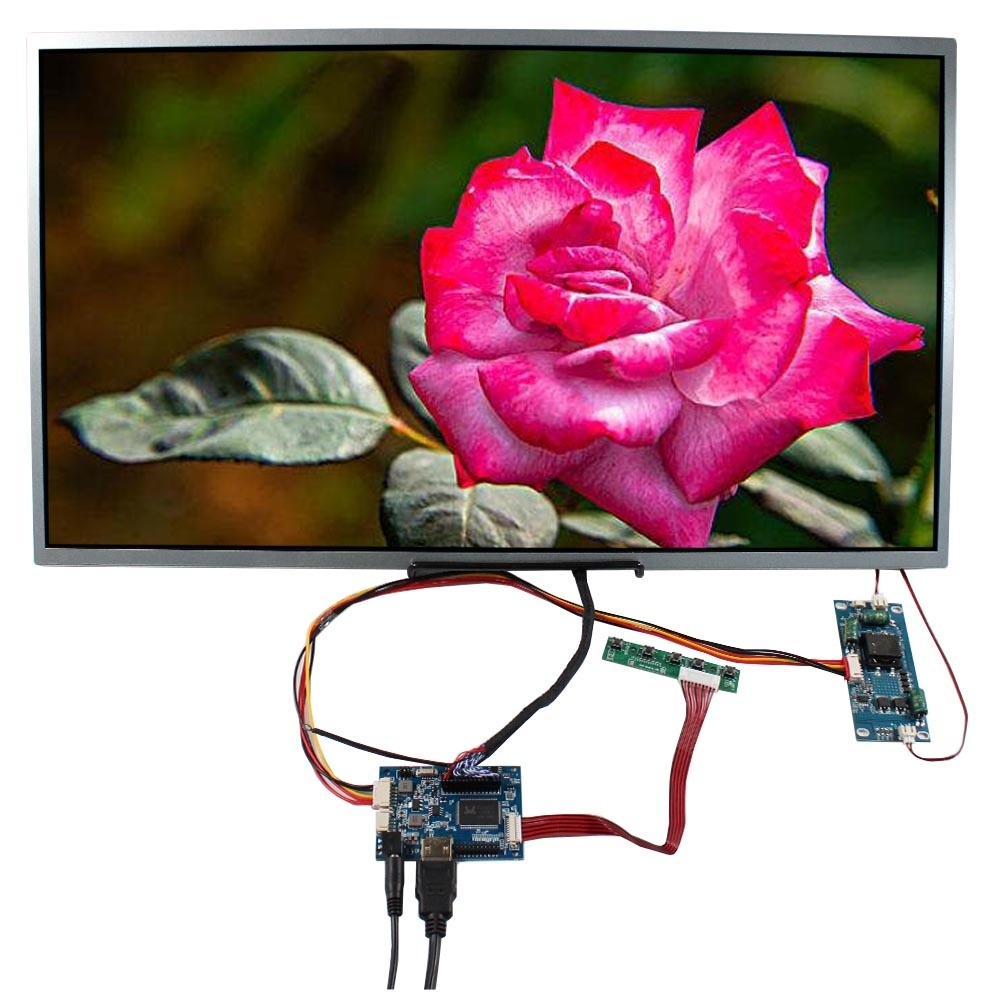 Hd 30Pins Lvds Signal Interface Lcd Board For Lcd Digital Restaurant Tv