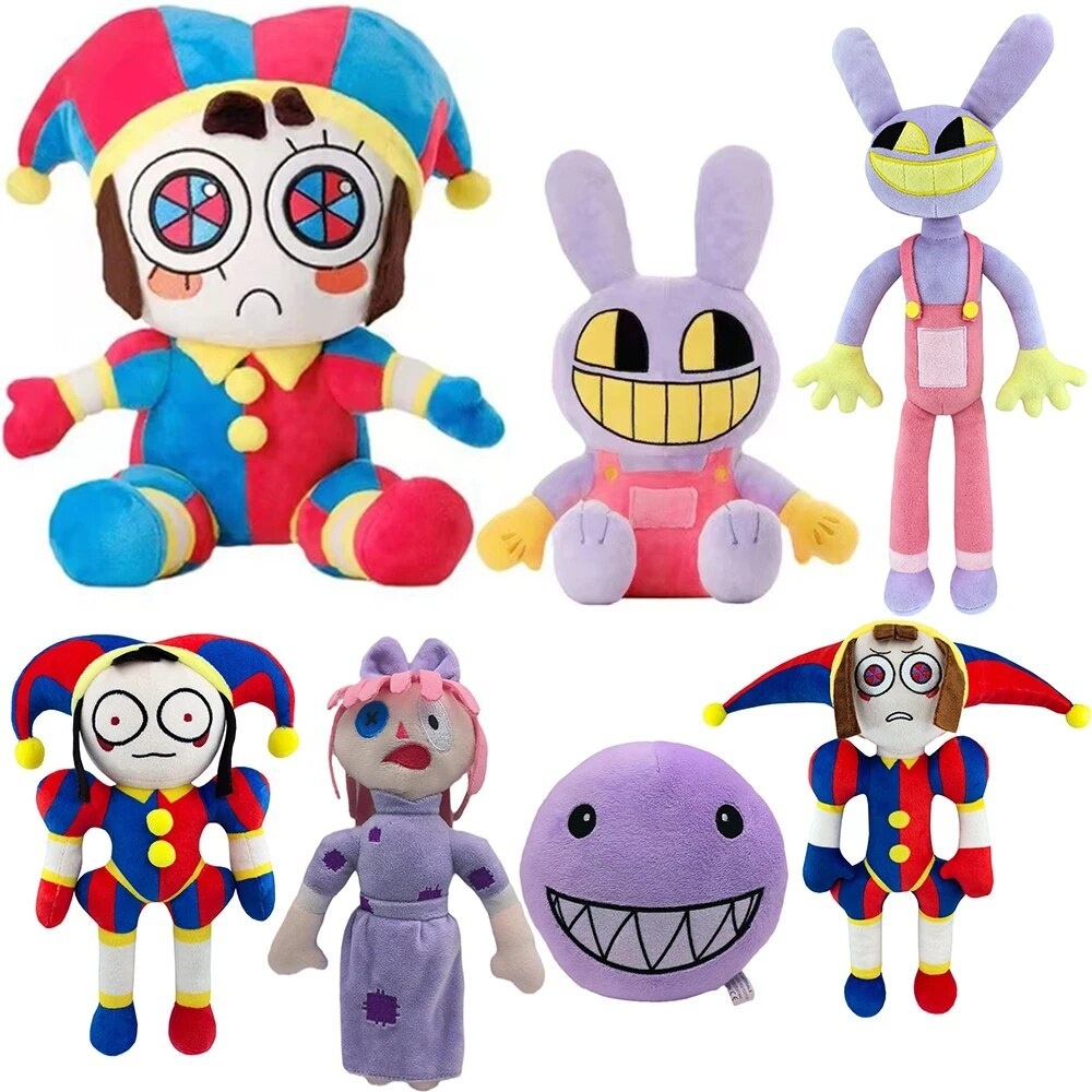 The Amazing Digital Circus Pomni Jax Plush Toy Anime Cute Theater ...