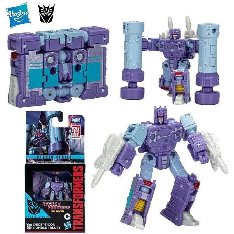 Hasbro Transformes Studio Series SS86 Decepticon Rumble (Blue) 8Cm Core ...
