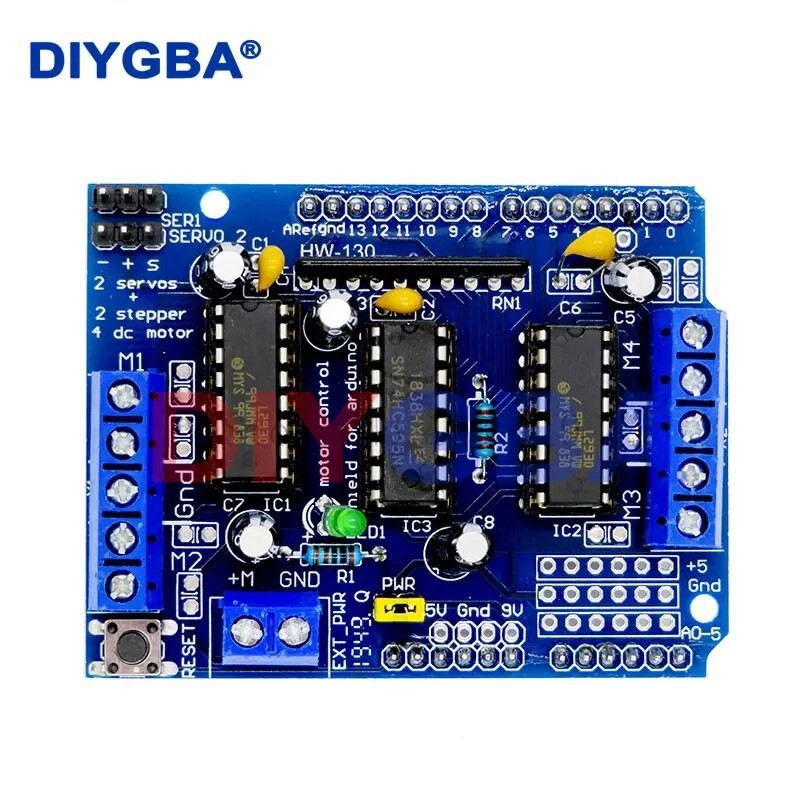 10pcs L293D L293 H-Bridge Motor Shield Stepper Driver Board Control ...
