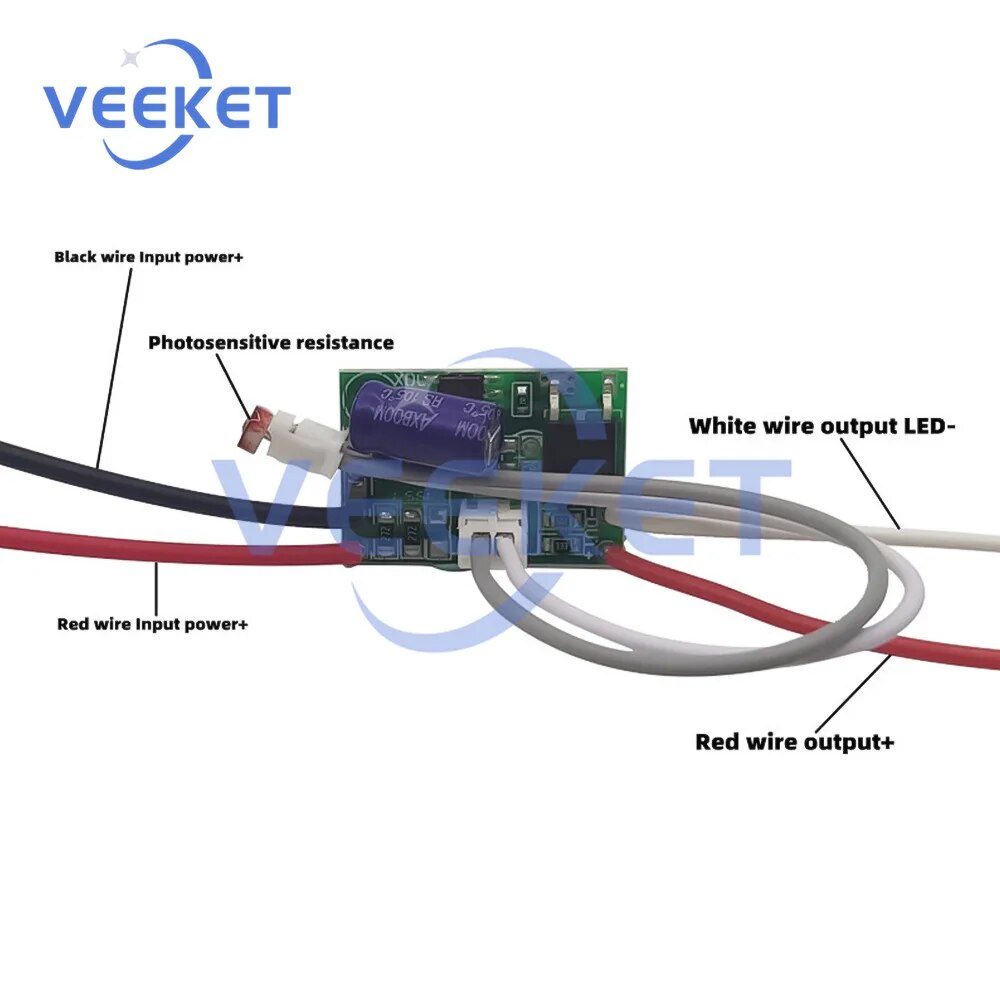 LED Light Sensor Circuit Board Low Voltage Solar Control Board With ...