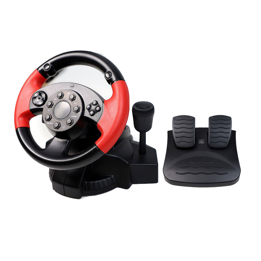 OEM Popular Usb Manual Hand Sport Car Gaming Racing Steering Wheel and