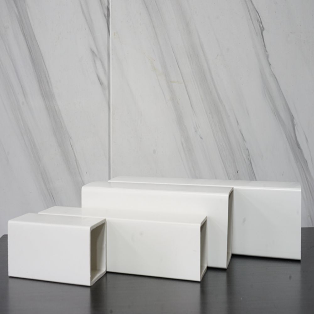 Square Pipe Pvc pipe High Quality custom white rectangular pvc tube ...