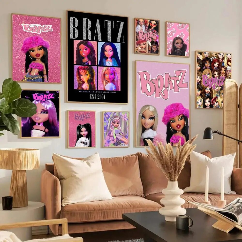 Bratz Doll Poster Classic Vintage Posters HD Quality Wall Art Retro ...