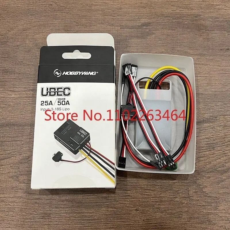 45j Hobbywing UBEC 25A HV step-down external voltage regulator module ...