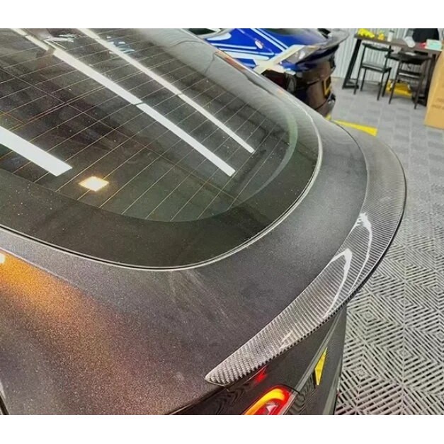 Real Carbon Fiber KBR Body Kit For Tesla Model Y 2020-2023 Front Bumper ...