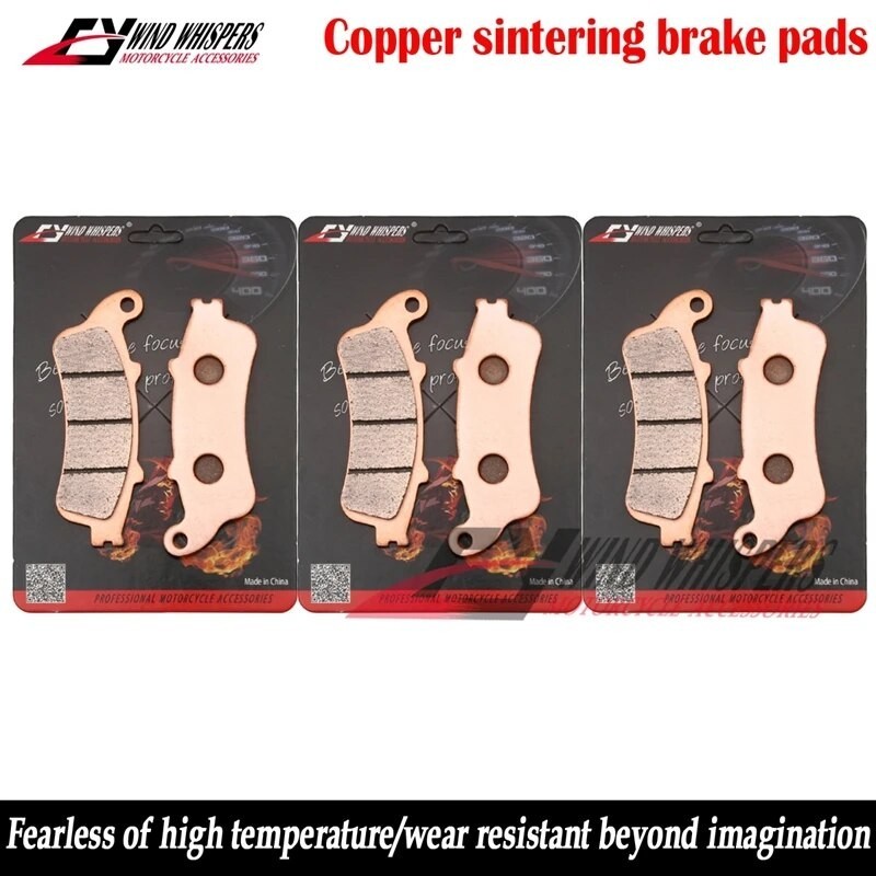 ☍copper Sintering Front Rear Brake Pads For Honda Cb 1100 Xii St 1300 Pan European Vtx 1800 Nt 6 0629