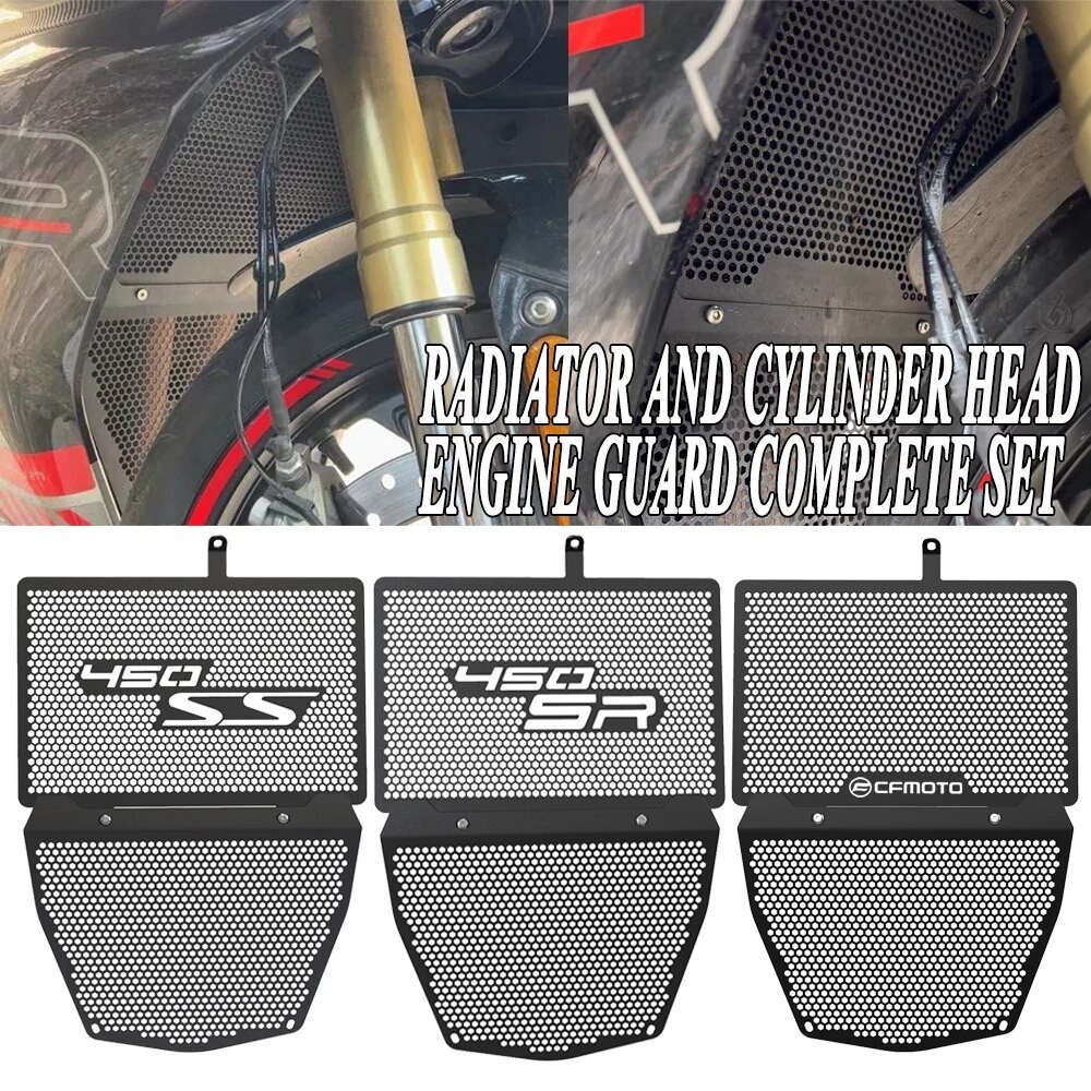 2023 2024 Motorcycle For CFMOTO CF MOTO 450SR 2022 Radiator Grill Guard ...