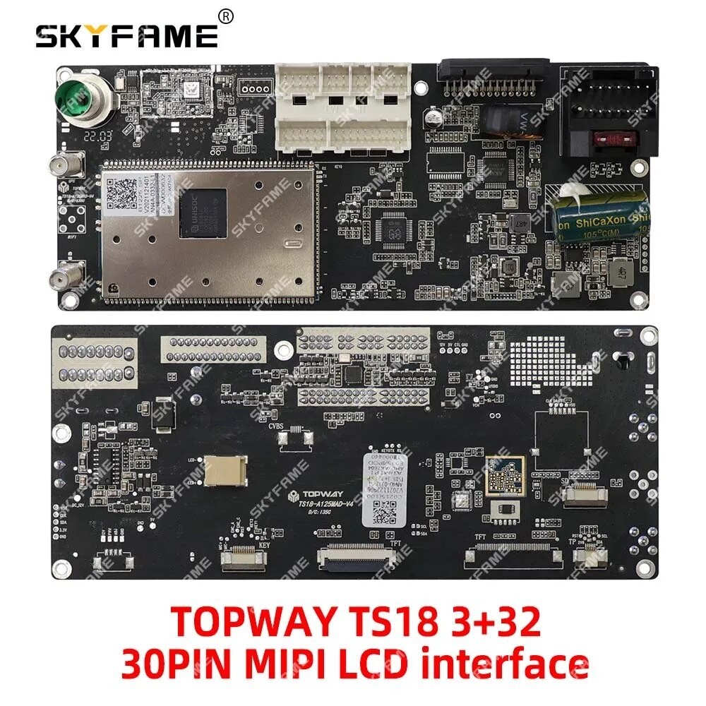 TOPWAY TS18 Motherboard PCB/Main board 3GB Ram/32GB Rom For Car ...