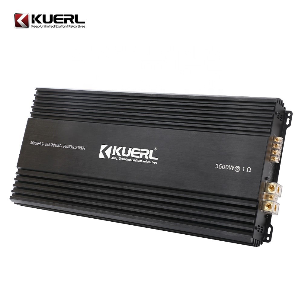 New model 1 channel digital power auto amplifier 3500W monoblock class