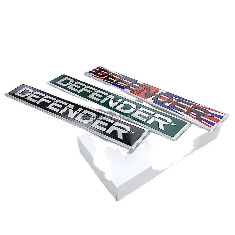 EXFT DEFENDER letter badge car stickers new Defender cover label