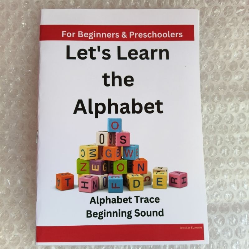 Alphabet Booklet for Beginners and Preschoolers | Shopee Philippines