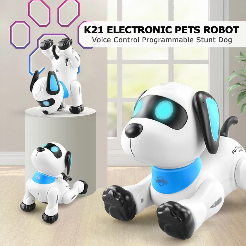 LE NENG K21 Electronic Robot Dog Stunt Dog Remote Control Robot Dog Toy ...