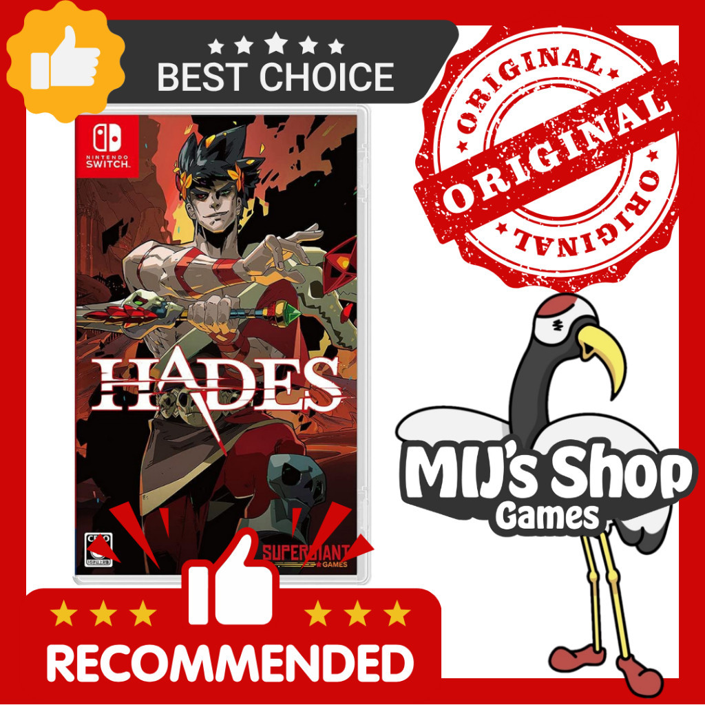 Hades -Switch [ Playable In English ]【Direct From Japan】 | Shopee ...