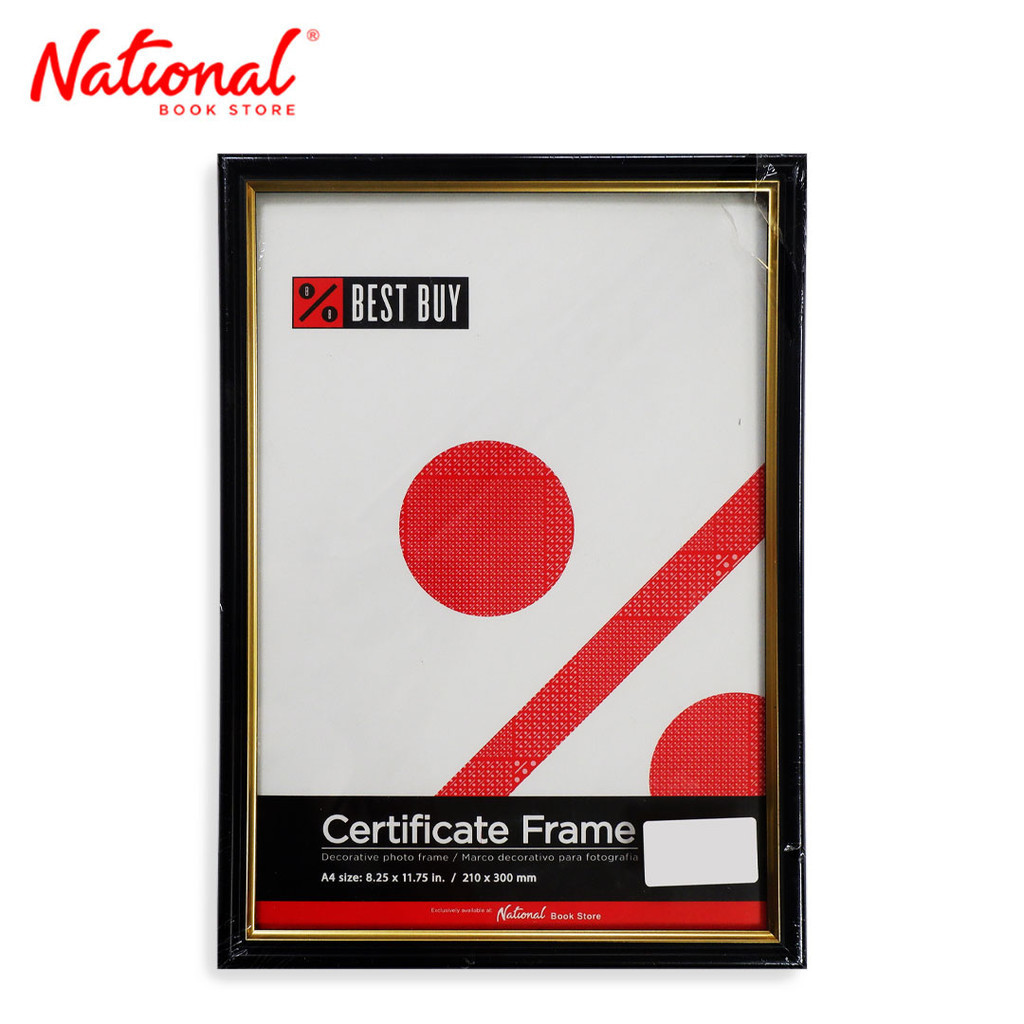 Best Buy Certificate Frame 1515 8.25x11.75 inches (A4) Plastic