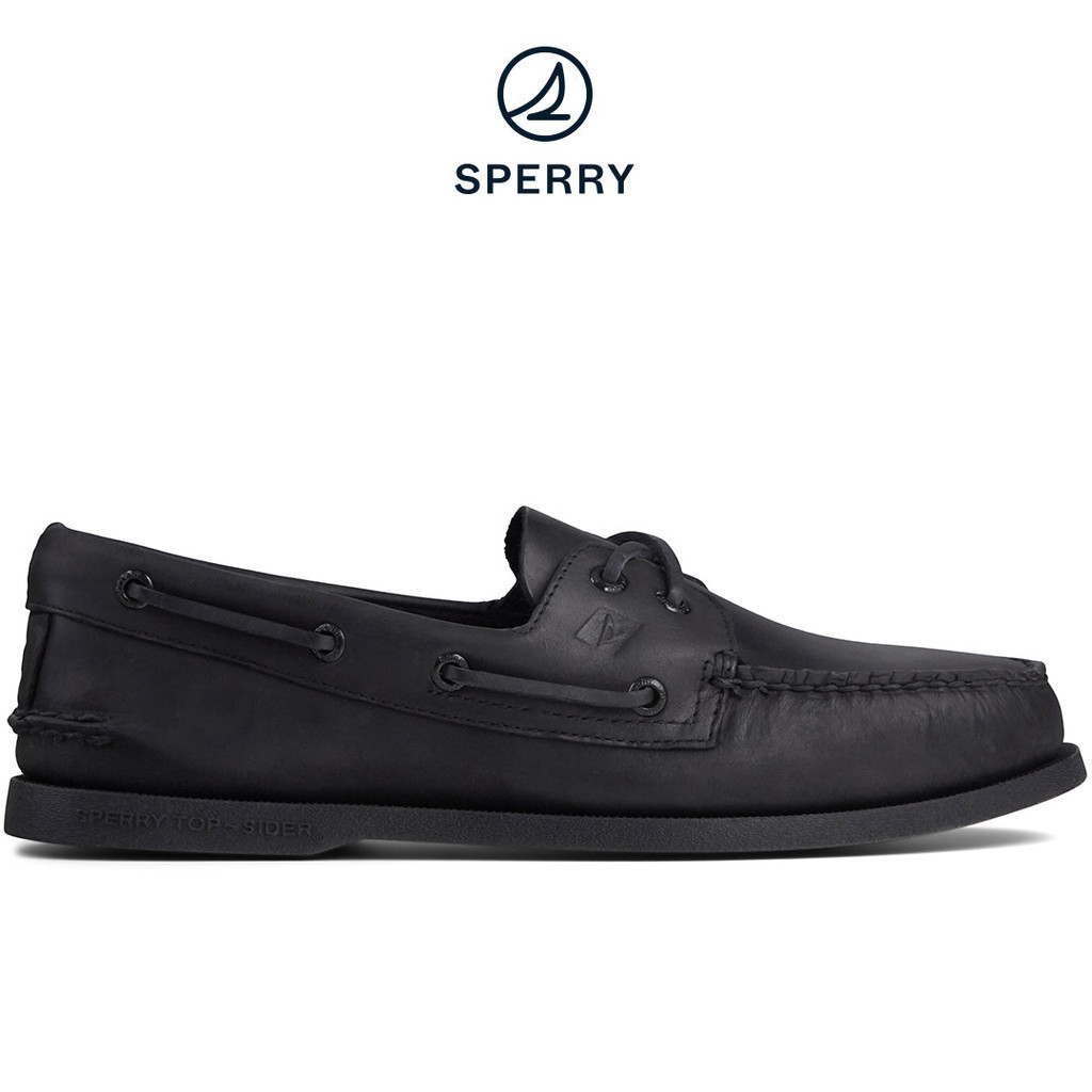 Sperry Women s Authentic Original 2 Eye Boat Shoes Black 08369812 Shopee Philippines