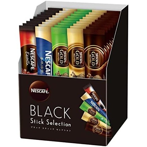 Nescafe Black Stick Selection 45p [Drink Comparison] [5 Types of ...