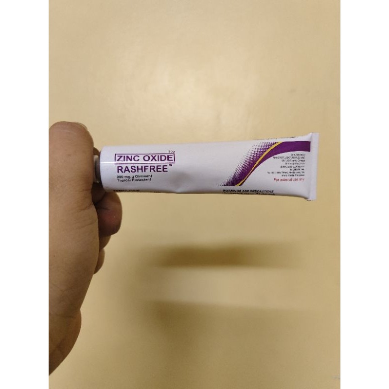Zinc Oxide RashFree 200mg Topical Ointment Shopee Philippines