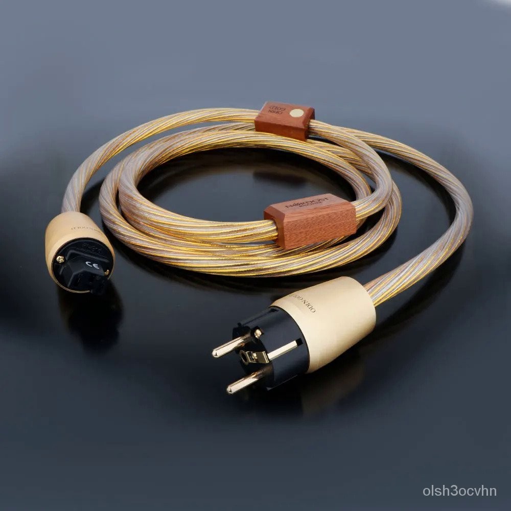 Nordost Odin Gold Hifi Schuko Power Cord Audio High Fidelity Fever