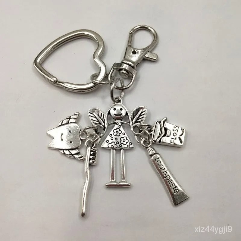 Dentist Gift Tooth Fairy Purse Charm dental surgeon wisdom tooth ...