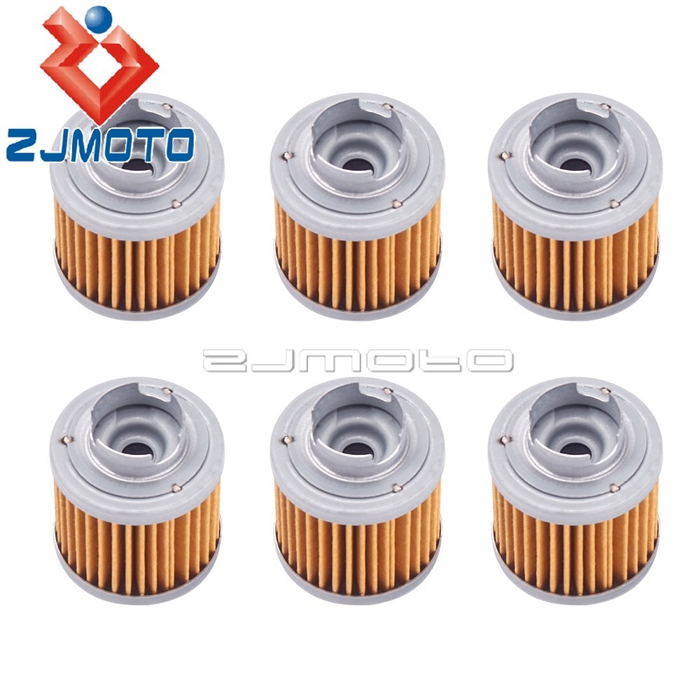 6x Moto Dirt Pit Bike Oil Filter For Honda ATC125M Takegawa & Kitaco Daytona 150/190 ATC125M