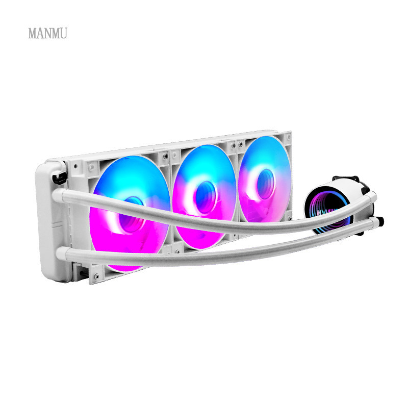Manmu Hot Sell Cpu Water Cooler Fan Kit Argb Liquid Water Cooling PC ...