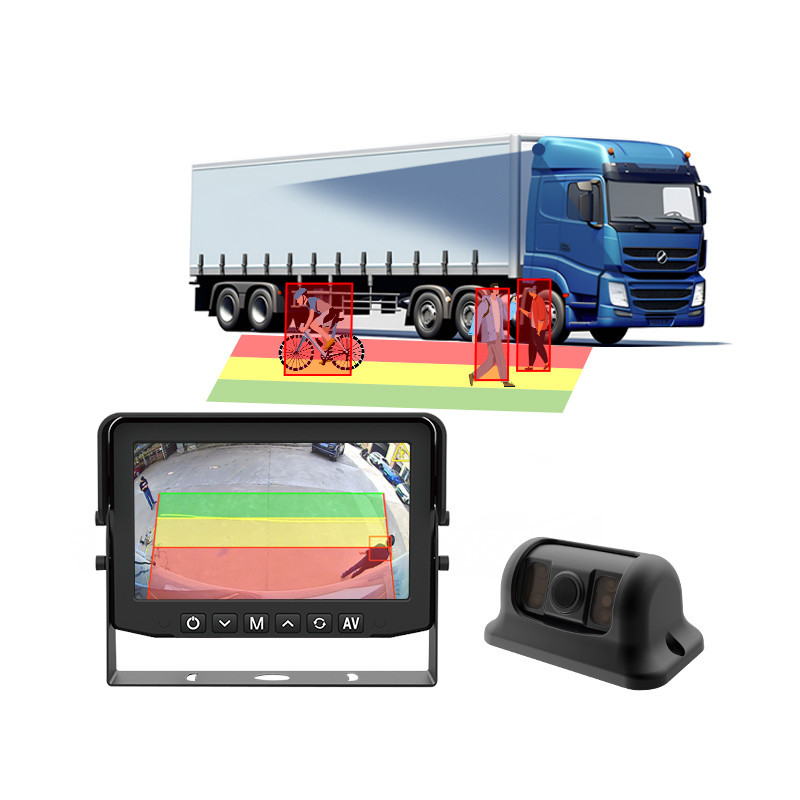MCY Truck Side Front View Reverse Rear Camera AI Pedestrian Detection ...
