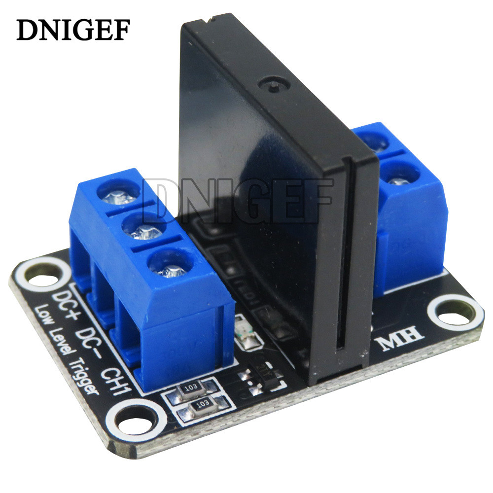 DNIGEF 1 PCS 5V 1 2 4 8 Channel Solid State Relay SSR G3MB-202P Module ...