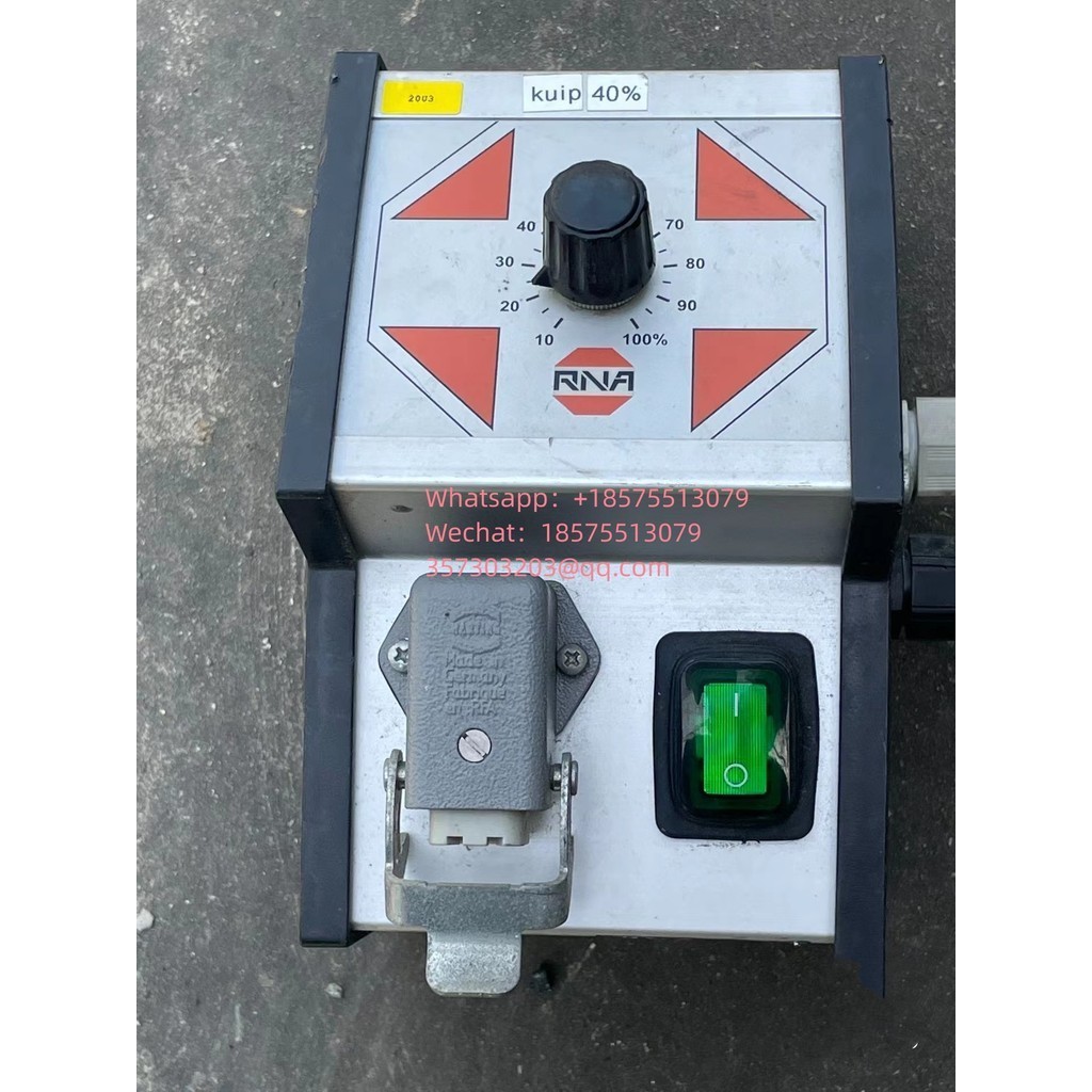 ☬For RNA Rhein Nadel Vibration Controller ESG1000, Physical Photo