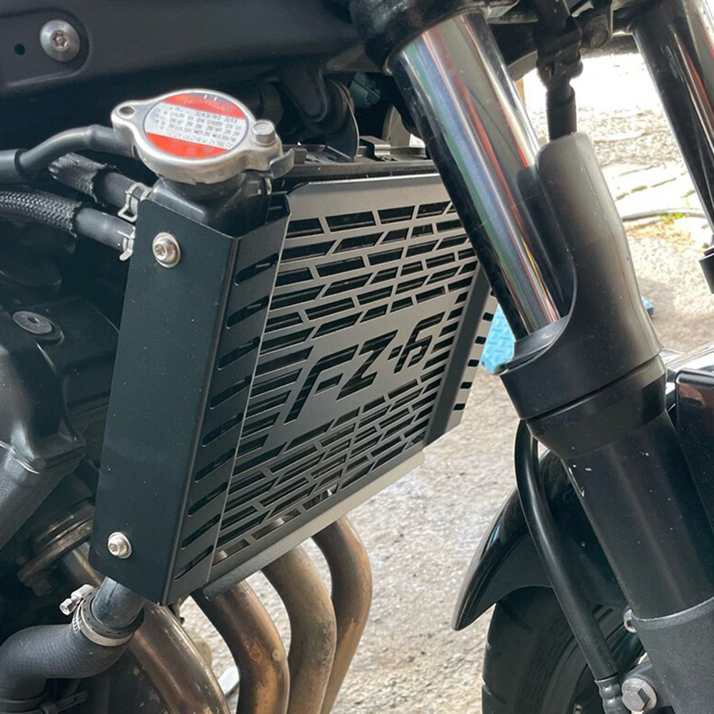ღMotocycle Radiator Grille Cover Water Tank Radiator Guard Protection ...