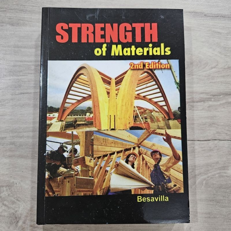 Strength of Materials 2nd edition by Besavilla Shopee Philippines