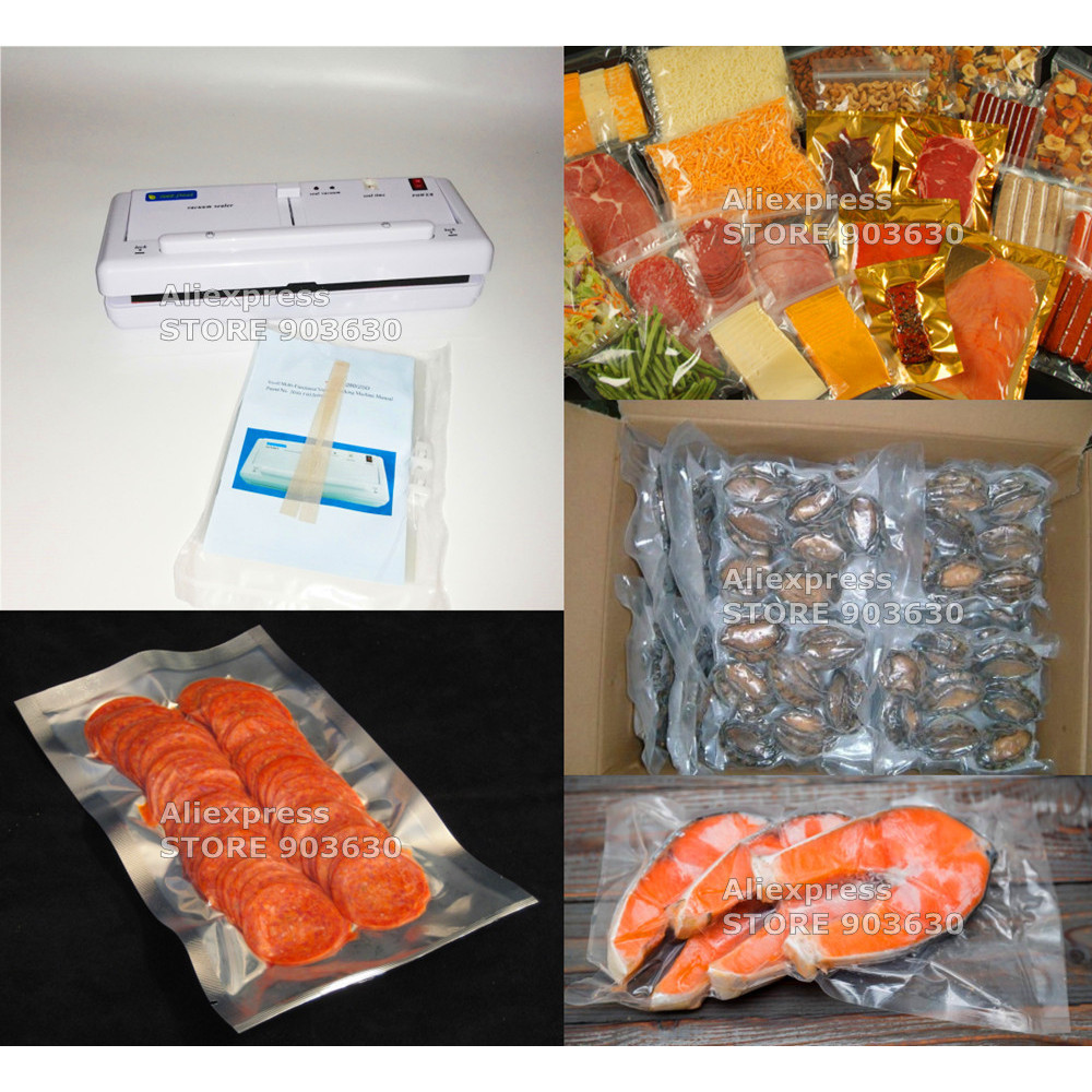 Household Portable Home Food Vacuum Sealer Aluminium Bag Packing