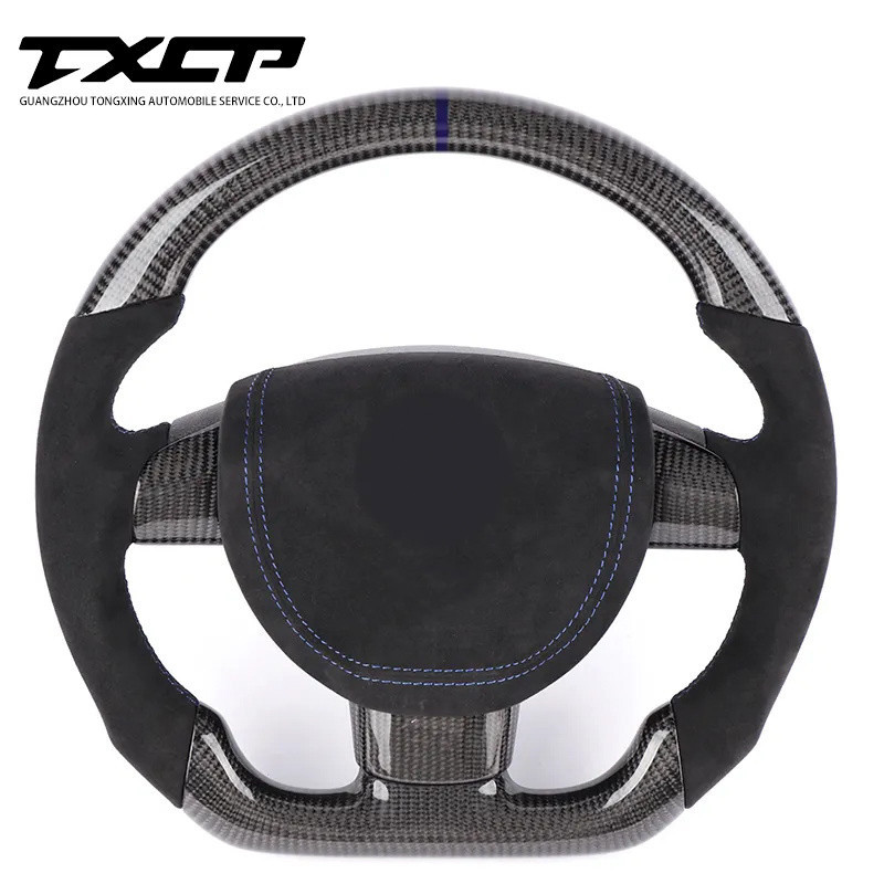 Rs Mk2 Carbon Fiber Custom Steering Wheel Fit For Ford Focus St 