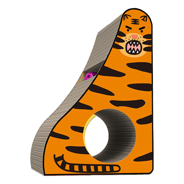 Triangle Cat Scratcher Slope Corrugated Cardboard Slope Vertical Pad ...