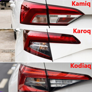 ⋚For VW Skoda Kodiaq Karoq Kamiq Car LED Rear Bumper Light Brake Lights ...