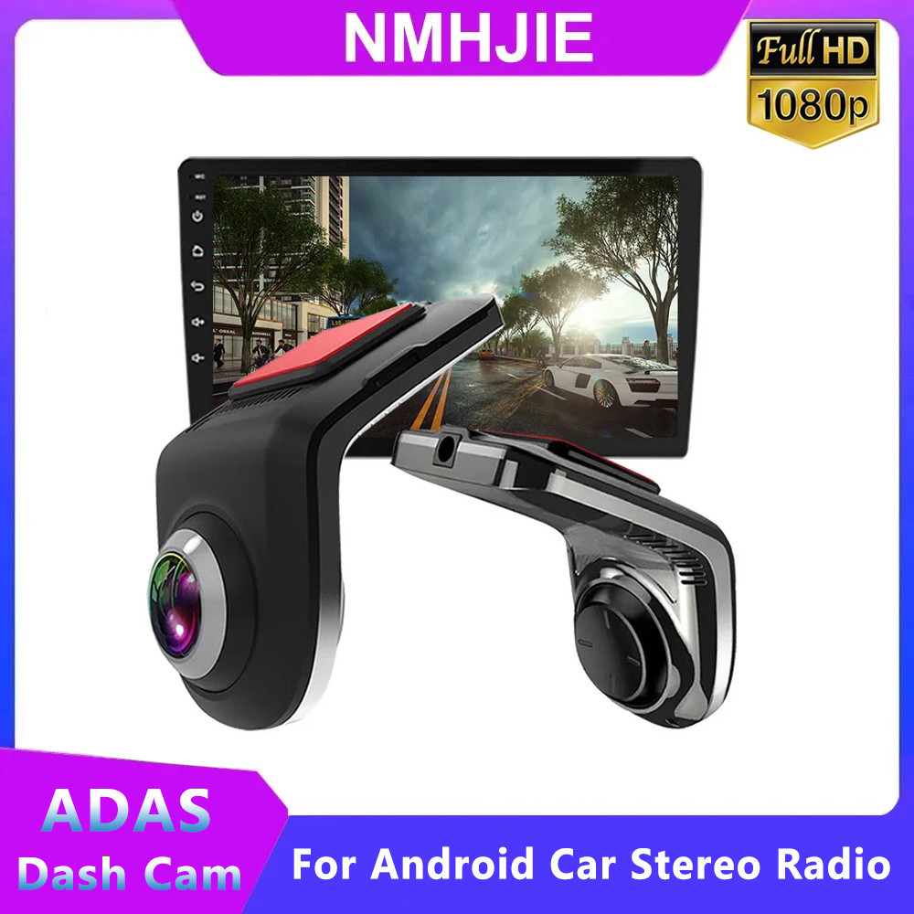 Full HD 1080P USB Dash Cam For Android Multimedia ADAS Mini Car DVR ...