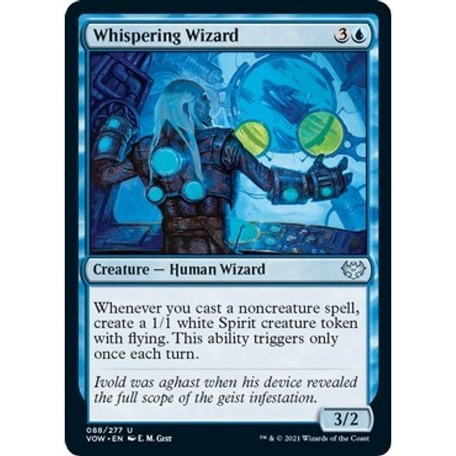 Whispering Wizard - Magic The Gathering (MTG) | Shopee Philippines