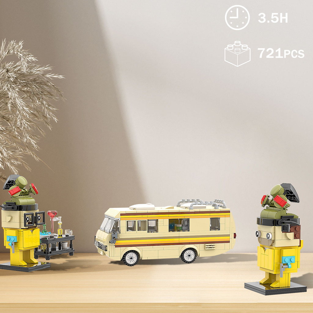 Classic TV Show Breaking Bad Car Building Blocks Kit Walter White ...