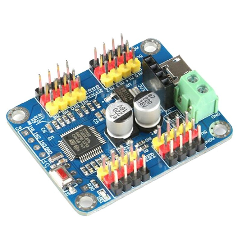 Servo Motor Controller Driver Board 16 Channels Smart Car Robot High ...