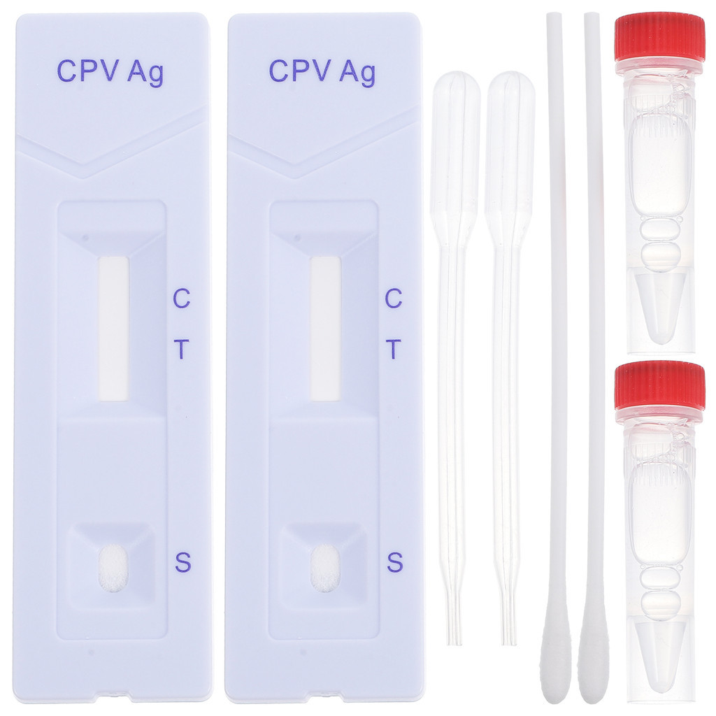 ️Canine Parvo Antigen Test Card Distemper Parvovirus Test Paper Kit ...