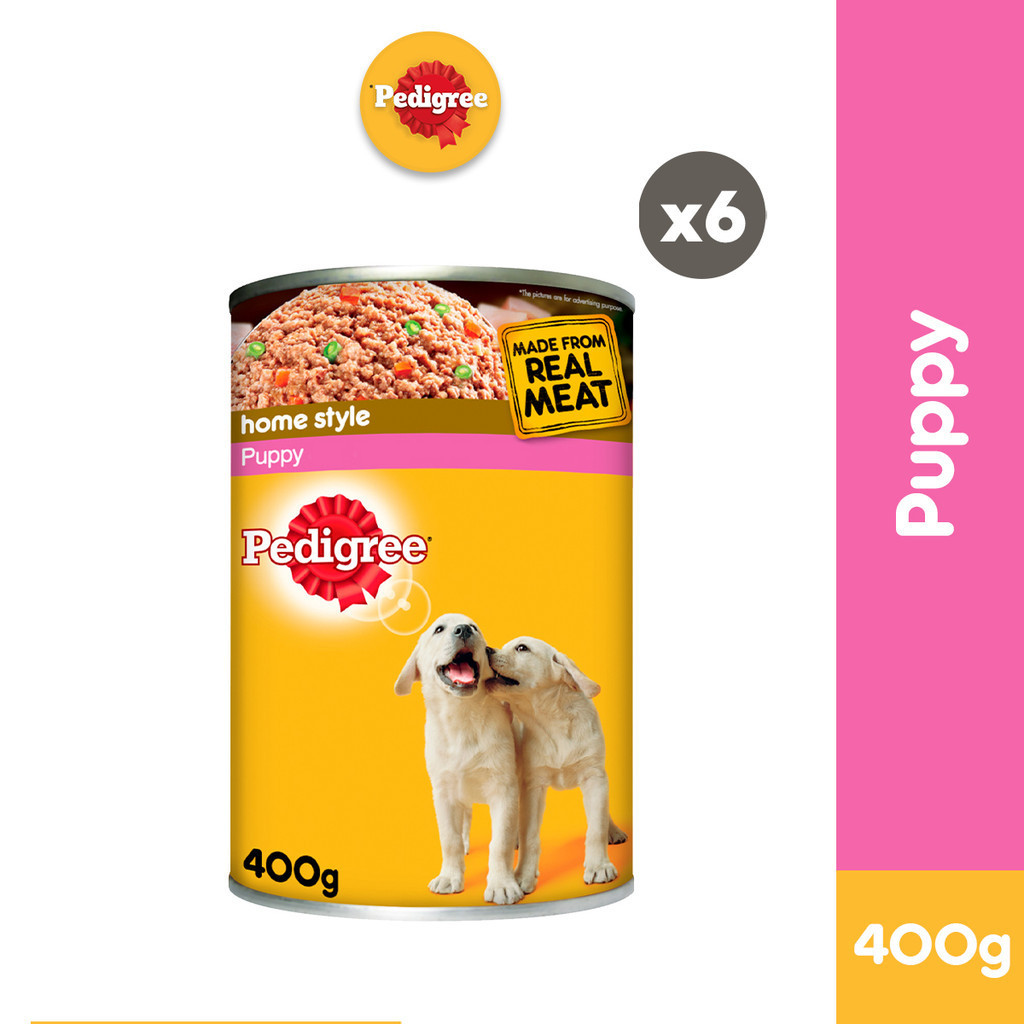 PEDIGREE Canned Dog Food for Puppy 400g 6 Pack Shopee Philippines