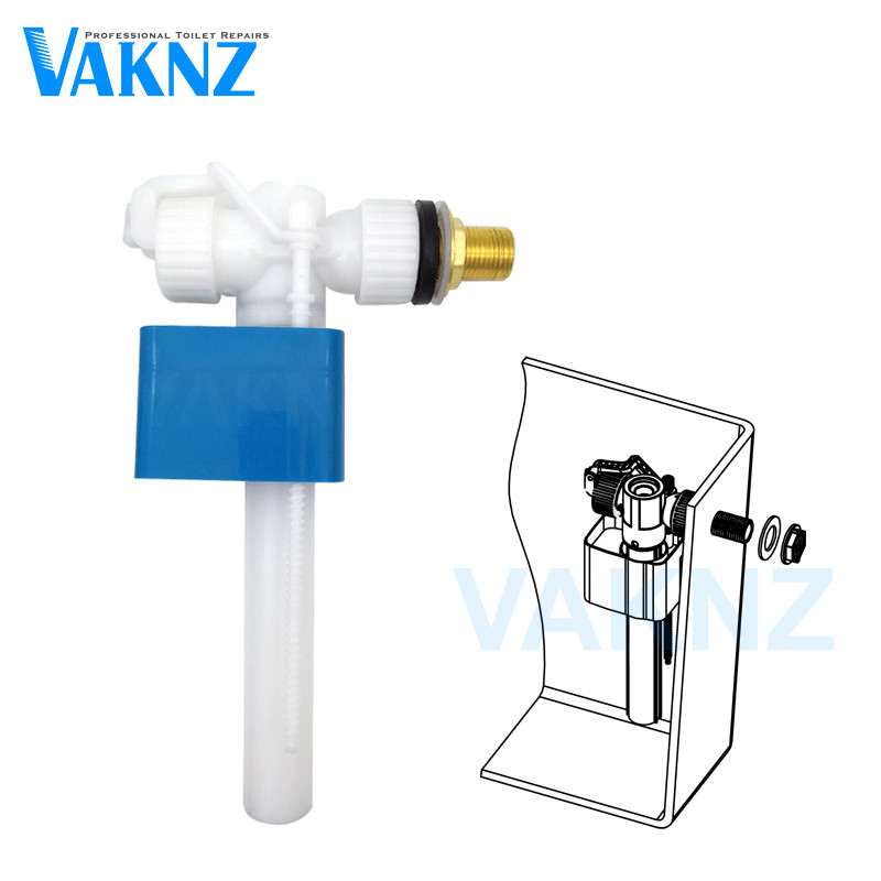 Side Entry Toilet Inlet Valve Cistern Fittings Adjustable Float Filling ...