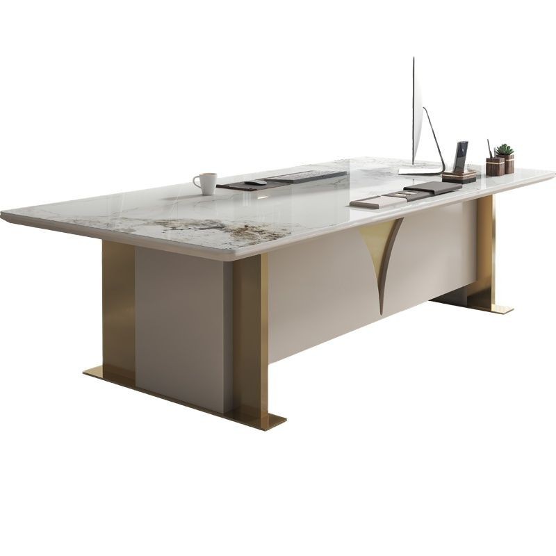Modern light luxury slate computer desk manager president desk ...