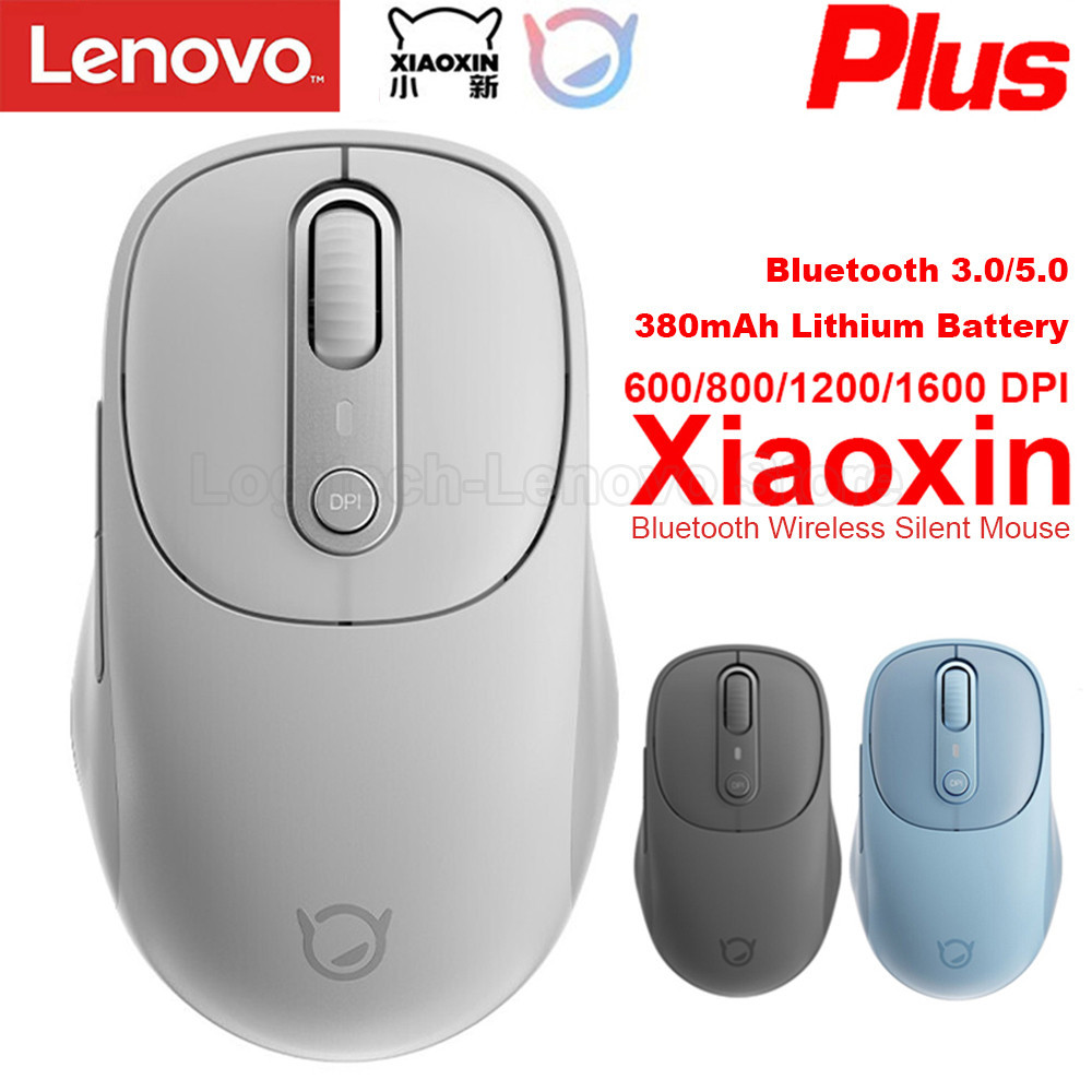 Lenovo Xiaoxin Bluetooth Wireless PLUS Mouse with Silent Function ...