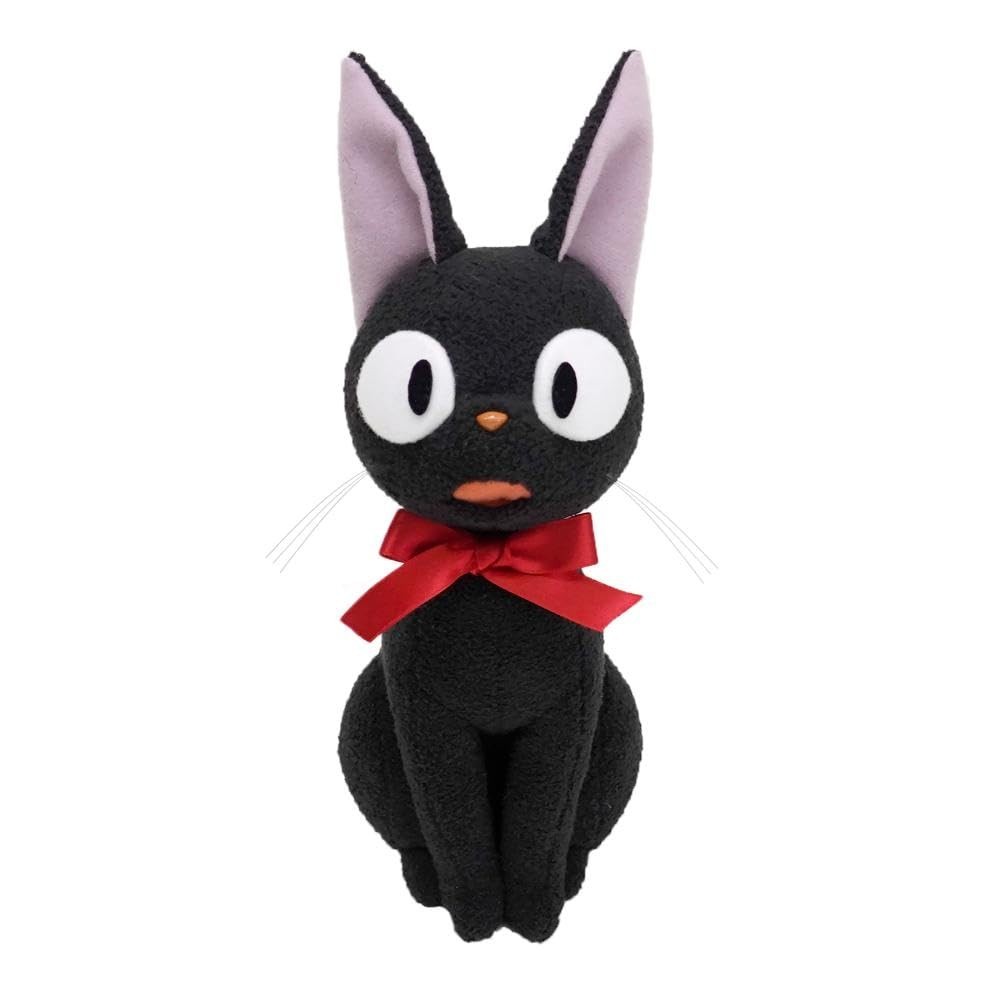 Sun Arrow Studio Ghibli Heartwarming Jiji Plush M Mouth K9351 【Direct ...